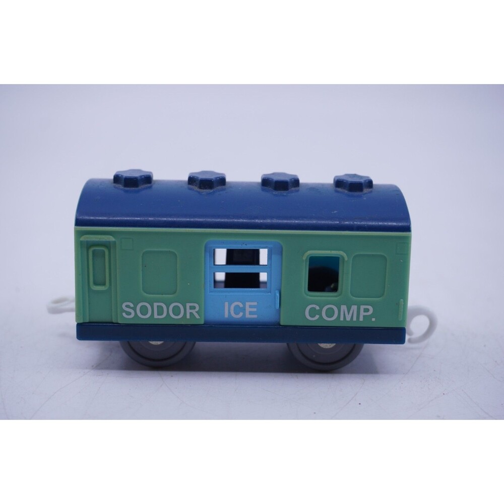 Thomas and Friends Motorized Trackmaster SODOR ICE COMP Freight Car Ty46
